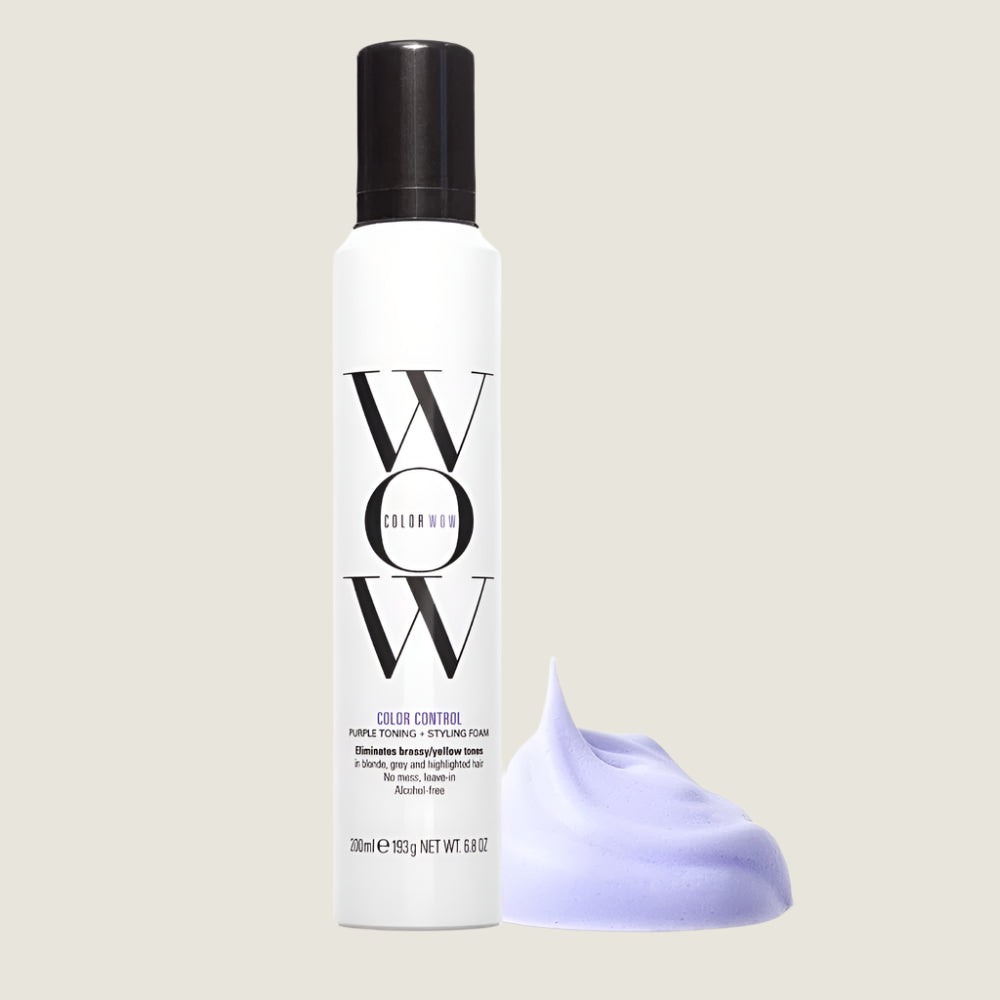 COLOR WOW TONING & STYLING FOAM FOR BLONDE/BRUNETTE HAIR (200 ml) - Hair By Safiyaa